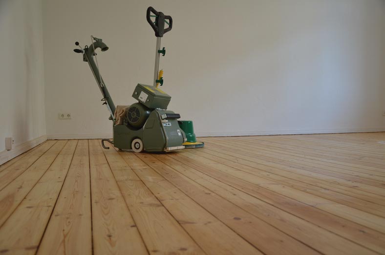 Parkettarbeiten durchgeführt