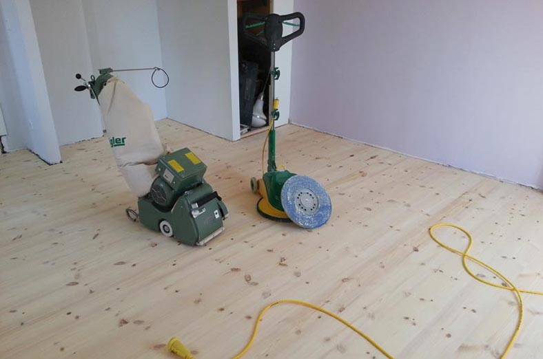 Dielenboden renoviert